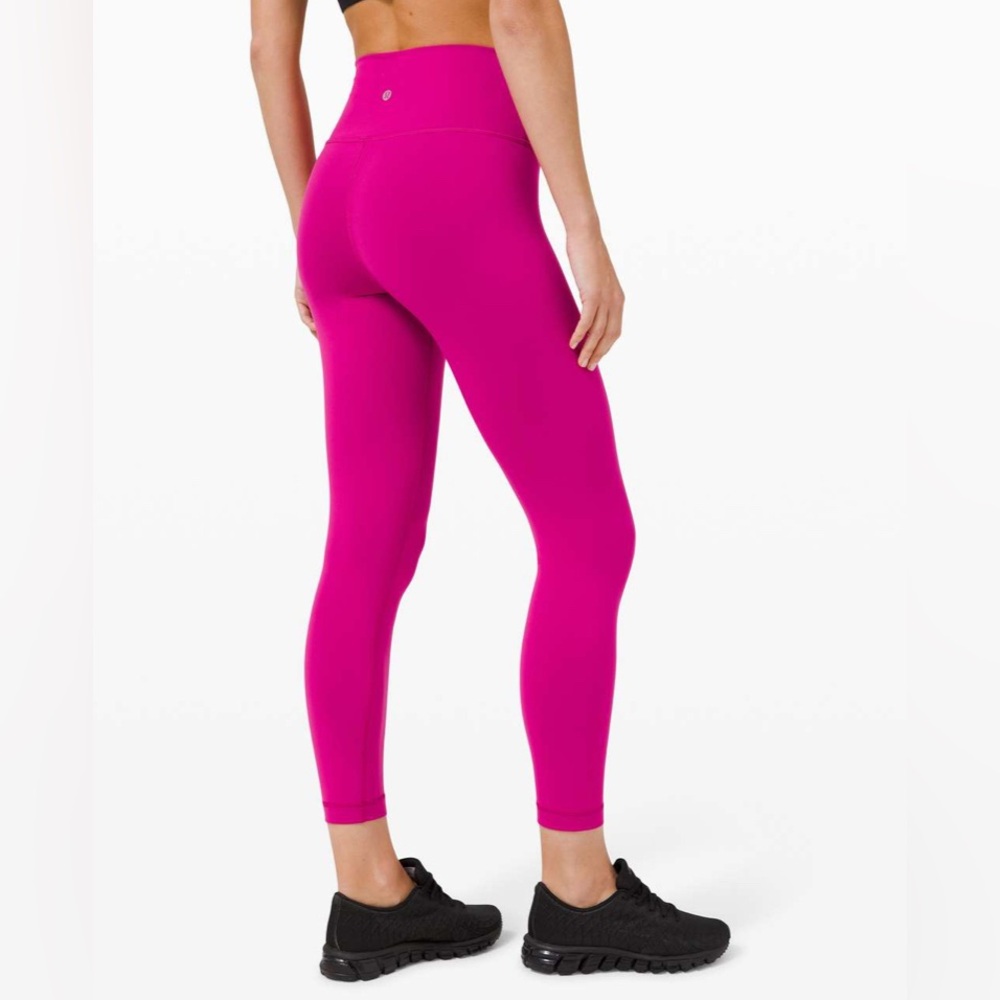 Lululemon Wunder Train Leggings in Ripened Raspberry | Size 4
